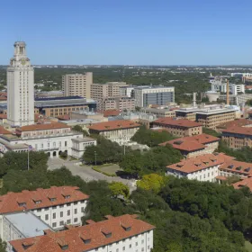Aerial of campus